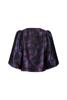 Studio Anneloes Eliza wave jacquard top 13394 Dark Blue - Vintage Berry