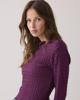 Summum, 3s5166-30721 Top structure jersey, 324 wineberry