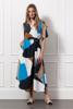 Studio Anneloes Elsie colorblock dress