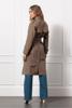 Studio Anneloes Laurien check trenchcoat