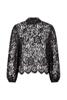 Studio Anneloes Veda lace top 13339 Black