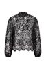 Studio Anneloes Veda lace top 13339 Black