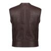 Geisha, 55847 Gilet imitatie lammy + zip, 775 brown/cream