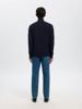 Selected Homme Trui met rits 16096883 Blauw
