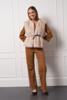 Studio Anneloes Ivana fur waistcoat 13259 1700 ecru