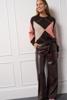 Studio Anneloes Lexie faux leather trousers