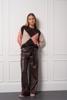 Studio Anneloes Lexie faux leather trousers