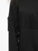 Vila Fringe Sweater 14109498 Zwart