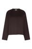 Studio Anneloes Djoeke scuba sweater 13292 8700 espresso
