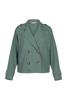 Studio Anneloes Cato bonded trenchcoat 13541 Dark Sage Green