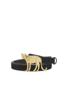Fabienne Chapot Leopard Buckle Belt | Black
