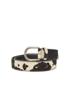 Fabienne Chapot Hairy Belt | Cosy White/Black