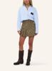 JOSH V Isadee skort met logoprint JV-2507-0502 Beige-Black