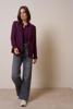 Studio Anneloes Mari bonded blazer 13352 Blackberry