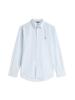 Tommy Hilfiger gestreept poplin Overhemd MW0MW424400A4 Sweet blue