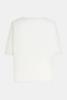 Penn & Ink, T-shirt print tekst, ecru