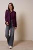 Studio Anneloes Mari bonded blazer 13352 Blackberry