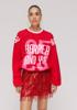 Harper & Yve Sweater How we party | Red