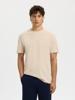 Selected Homme T-Shirt 16092508 Beige