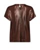 Mos Mosh Nivola O-neck Metallic Tee Bracken