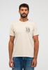 Butcher of Blue T-Shirt Army 18 Stencil Tee M2522002 Beige Grey