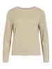 Vila Viginny Glitter Top 14117170 Beige