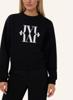 JOSH V EBAH regular sweater met logo JV-2509-0801 - zwart