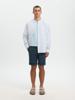 Selected Homme Katoen Flex Shorts 16092357 Donkerblauw