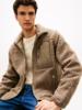 Tommy Hilfiger Teddy Fleece Jack MW0MW40420AFE Coastal Taupe