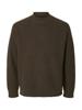 Selected Homme Wollen Trui 16101885 Bruin