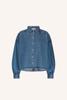 By Bar, blouse denim, blauw