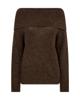 Mos Mosh Mape Off Shoulder Trui 182180 Bruin