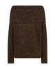 Mos Mosh Mape Off Shoulder Trui 182180 Bruin