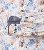 Casamoda Overhemd met bloemprint 126130340 blauw