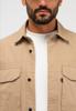 Butcher of Blue Dan Cotton Overshirt M2614001 Luxor Beige