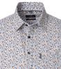 Casamoda Overhemd met allover print 126130030 Beige