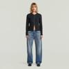 G-Star, D28727-D107 2 way slim rib r t l\s cardigan wmn, C742 salute