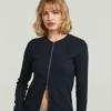 G-Star, D28727-D107 2 way slim rib r t l\s cardigan wmn, C742 salute