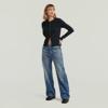 G-Star, D28727-D107 2 way slim rib r t l\s cardigan wmn, C742 salute