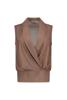 Studio Anneloes Hanne linen look wrap top