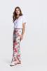 JANSEN Amsterdam wide leg broek Rosalinde SS26 Blush