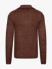 Cavallaro Napoli Corsico Half Zip Trui Bruin 118265028