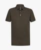 Profuomo, Polo korte mouw, donkerbruin