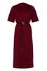 Freebird  Midi Jurk Devoted Burgundy