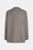 Penn & Ink, oversized blazer, bruin visgraat