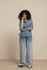 Studio Anneloes Stelle denim top 13593 Light Jeans Blue