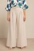 Studio Anneloes Sky sparkle waffle trousers 13738 Off-white Silver