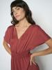 Mos Mosh Edith Annie Jurk 179330 Bruin-Rood