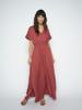 Mos Mosh Edith Annie Jurk 179330 Bruin-Rood