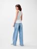 Catwalk Junkie, 2402010001 Scoop neck rib singlet, 201 off white